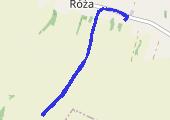 Trasa z dnia 2022-07-13 21:22 - mapa trasy gps - rower trekkingowy
