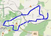 Trasa z dnia 2022-07-17 10:19 - mapa trasy gps - bieganie