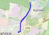 Trasa z dnia 2022-01-03 18:49 - mapa trasy gps - bieganie