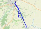 Trasa z dnia 2022-07-22 20:44 - mapa trasy gps - rower trekkingowy