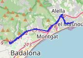 Wymienić zużyte opony, E 1583 LHL 2022-07-27 10:18 - mapa trasy gps - samochód