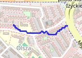 Trasa z dnia 2022-05-17 12:59 - mapa trasy gps - marsz