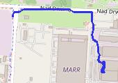 Trasa z dnia 2022-05-18 13:19 - mapa trasy gps - marsz