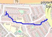 Trasa z dnia 2022-05-19 12:38 - mapa trasy gps - marsz