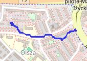 Trasa z dnia 2022-05-20 11:54 - mapa trasy gps - marsz