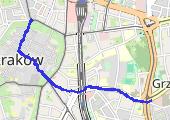 Trasa z dnia 2022-07-19 09:43 - mapa trasy gps - marsz