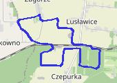Trasa z dnia 2022-08-02 19:23 - mapa trasy gps - bieganie