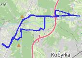 Trasa z dnia 2022-08-10 09:16 - mapa trasy gps - rower górski