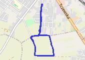 Trasa z dnia 2022-08-16 20:39 - mapa trasy gps - bieganie