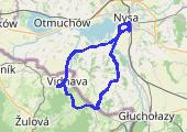 Trasa z dnia 2022-08-20 13:13 - mapa trasy gps - rower trekkingowy