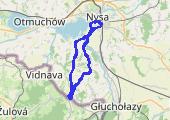 Trasa z dnia 2022-08-17 07:13 - mapa trasy gps - rower trekkingowy