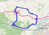 Trasa z dnia 2022-08-15 16:15 - mapa trasy gps - rower trekkingowy