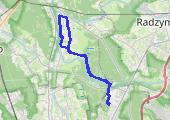 Trasa z dnia 2022-08-20 20:13 - mapa trasy gps - rower górski