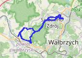 Trasa z dnia 2022-08-25 19:44 - mapa trasy gps - rower górski