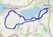 Trasa z dnia 2022-08-25 15:22 - mapa trasy gps - rower trekkingowy