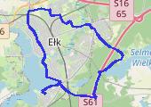 Trasa z dnia 2022-08-26 19:32 - mapa trasy gps - rower górski
