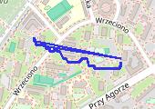 Trasa z dnia 2022-08-26 14:21 - mapa trasy gps - rower górski