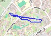 Trasa z dnia 2022-08-25 13:11 - mapa trasy gps - rower górski