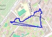 Trasa z dnia 2022-08-23 20:00 - mapa trasy gps - rower górski