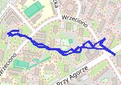 Trasa z dnia 2022-08-21 17:32 - mapa trasy gps - rower górski