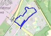 Trasa z dnia 2022-08-16 23:03 - mapa trasy gps - rower górski