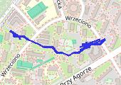 Trasa z dnia 2022-08-12 17:03 - mapa trasy gps - rower górski