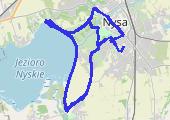 Trasa z dnia 2022-08-28 13:21 - mapa trasy gps - rower trekkingowy