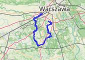 Tarczyn 29-08-2022 - mapa trasy gps - rower szosowy