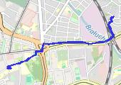 Trasa z dnia 2022-08-30 18:07 - mapa trasy gps - rower górski