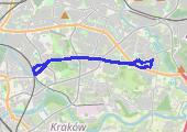 Trasa z dnia 2022-08-26 20:55 - mapa trasy gps - rower górski