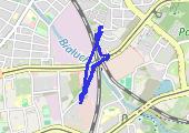 Trasa z dnia 2022-08-23 22:40 - mapa trasy gps - rower górski