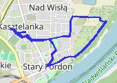 Trasa z dnia 2022-08-30 19:57 - mapa trasy gps - rower miejski