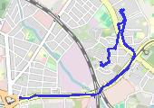 Trasa z dnia 2022-08-19 15:35 - mapa trasy gps - rower górski