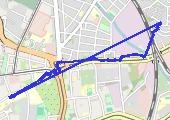 Trasa z dnia 2022-08-19 08:25 - mapa trasy gps - rower górski