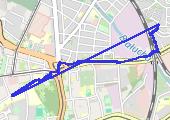 Trasa z dnia 2022-08-12 08:11 - mapa trasy gps - rower górski