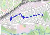 Trasa z dnia 2022-08-30 11:16 - mapa trasy gps - rower szosowy