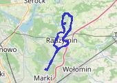 Trasa z dnia 2022-09-03 19:05 - mapa trasy gps - rower górski