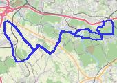 Trasa z dnia 2022-09-04 15:00 - mapa trasy gps - rower górski