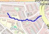 Trasa z dnia 2022-09-13 09:46 - mapa trasy gps - marsz