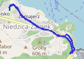 Trasa z dnia 2022-07-23 11:49 - mapa trasy gps - rower górski