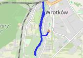 6k przebieżki - mapa trasy gps - bieganie