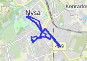 Trasa z dnia 2022-09-15 20:06 - mapa trasy gps - rower trekkingowy