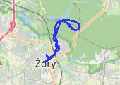 Trasa z dnia 2013-08-22 20:13 - mapa trasy gps - bieganie