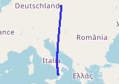 Trasa z dnia 2022-09-04 16:55 - mapa trasy gps - samolot