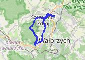 Trasa z dnia 2022-09-21 19:09 - mapa trasy gps - rower górski