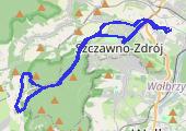 Trasa z dnia 2022-09-22 19:03 - mapa trasy gps - rower górski
