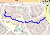Trasa z dnia 2022-09-27 13:32 - mapa trasy gps - marsz