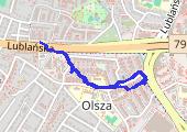 Trasa z dnia 2022-09-28 10:07 - mapa trasy gps - marsz