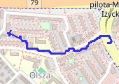 Trasa z dnia 2022-09-28 22:42 - mapa trasy gps - marsz