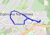 Trasa z dnia 2022-09-30 05:39 - mapa trasy gps - rower miejski